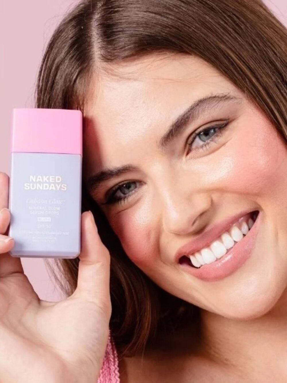 NAKED SUNDAYS BLUSH CabanaGlow™ SPF50 Mineral Luminizing Blush Serum UNUSED